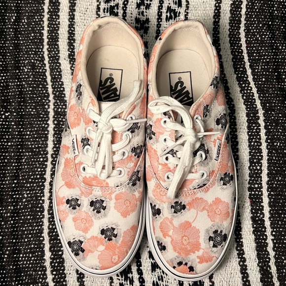 Vans Shoes - Vans California Poppy, Doheny Platform Canvas Shoes Size 7.5
